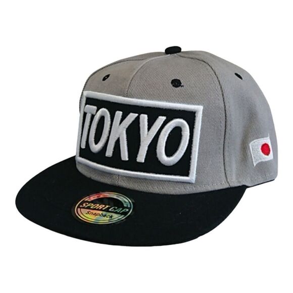 Tokyo SnapBack Logo Baseball Cap - Picture 1 of 10
